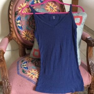 Gap tank top, blue size medium